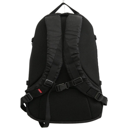 Supreme シュプリーム 19SS SUP-SS19-17 Backpack Black 総柄 ボックス ロゴ バックパック リュック ブラック系【中古】