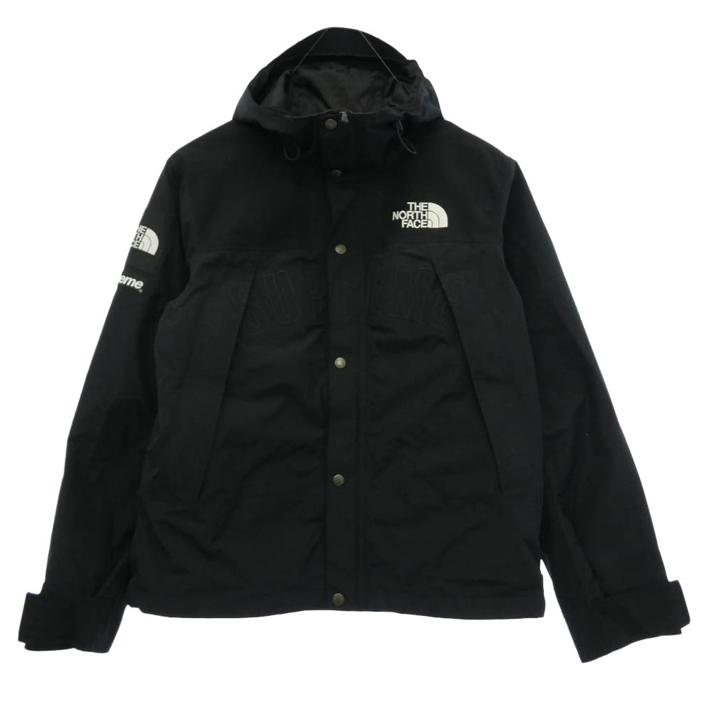 Supreme シュプリーム THE NORTH FACE ノースフェイス 19SS NP119011 × THE NORTH FACE Arc Logo Mountain Parka ノースフェイス アーチ ロゴ マウンテン パーカー ジャケット ブラック系 M【中古】