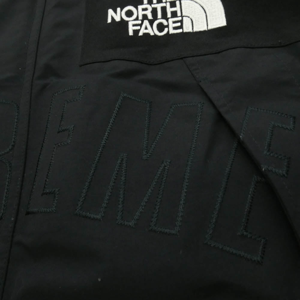 Supreme シュプリーム THE NORTH FACE ノースフェイス 19SS NP119011 × THE NORTH FACE Arc Logo Mountain Parka ノースフェイス アーチ ロゴ マウンテン パーカー ジャケット ブラック系 M【中古】