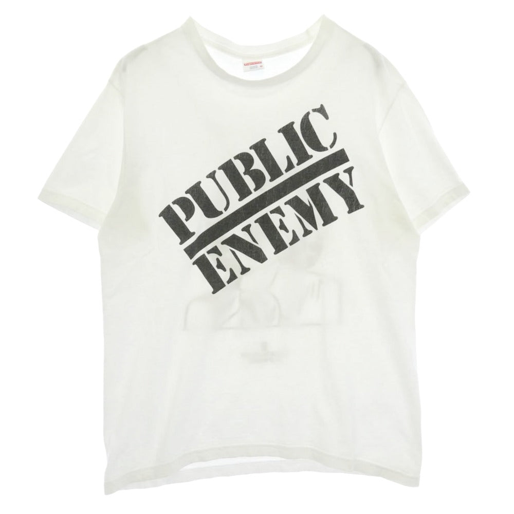 Supreme シュプリーム UNDERCOVER アンダーカバー 18SS × UNDERCOVER アンダーカバー × PUBLIC ENEMY パブリック・エナミー Blow Your Mind Tee プリント Tシャツ 半袖 カットソー ホワイト系 M【中古】