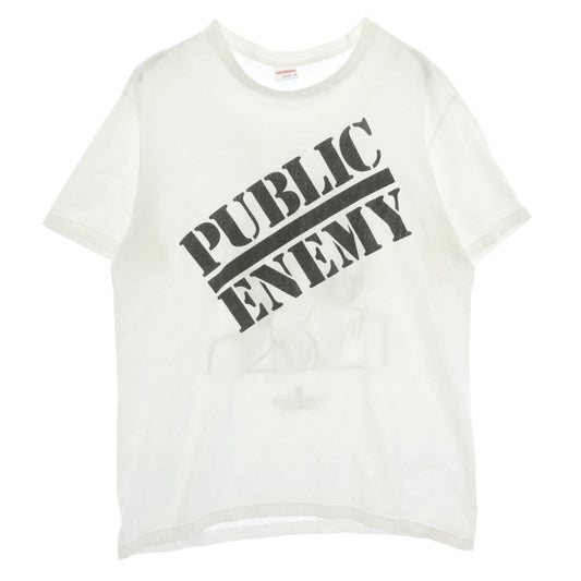 Supreme シュプリーム UNDERCOVER アンダーカバー 18SS × UNDERCOVER アンダーカバー × PUBLIC ENEMY パブリック・エナミー Blow Your Mind Tee プリント Tシャツ 半袖 カットソー ホワイト系 M【中古】