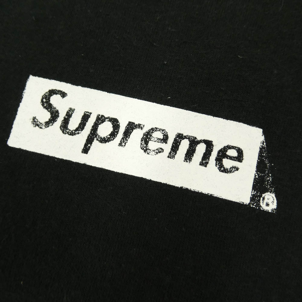 Supreme シュプリーム 21SS Spiral Tee スパイラル ロゴプリント Tシャツ 半袖 カットソー ブラック系 L【中古】
