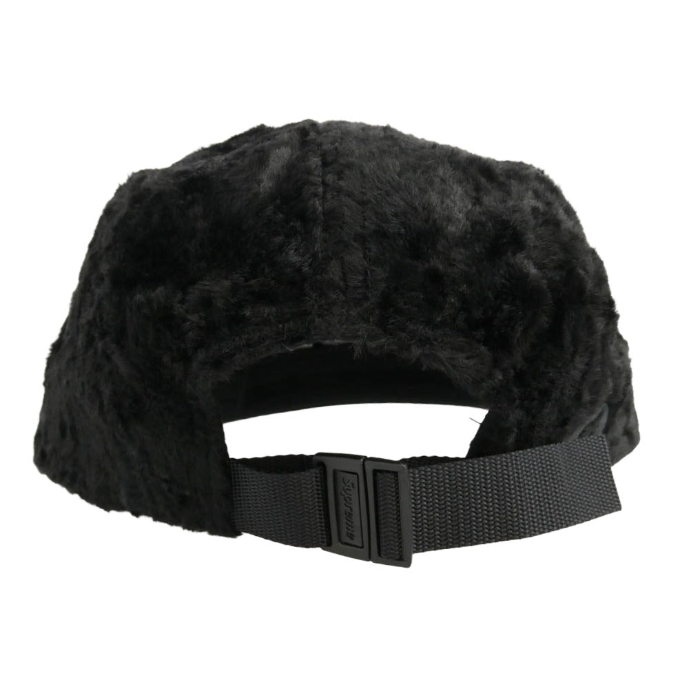 Supreme シュプリーム GOODENOUGH グッドイナフ 25SS × GOODENOUGH グッドイナフ Crushed Rayon Camp Cap クラッシュ レーヨン キャンプ キャップ ブラック系 58cm【中古】
