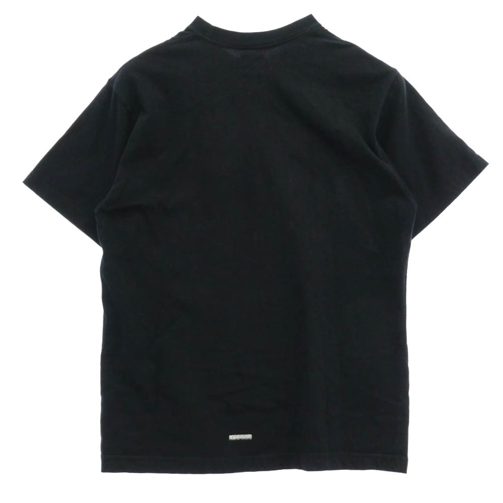 NEIGHBORHOOD ネイバーフッド SUPPORT THE CULT 半袖 Tシャツ カットソー ブラック系 2【中古】