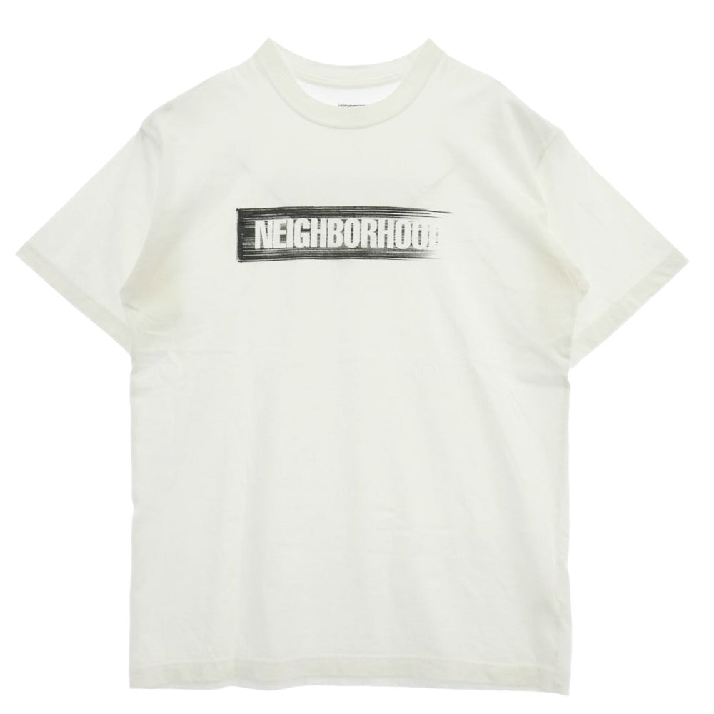 NEIGHBORHOOD ネイバーフッド 20AW 202PCNH-ST11 SURFACE/C-TEE.SS サーフェス 半袖 Tシャツ カットソー オフホワイト系 M【中古】