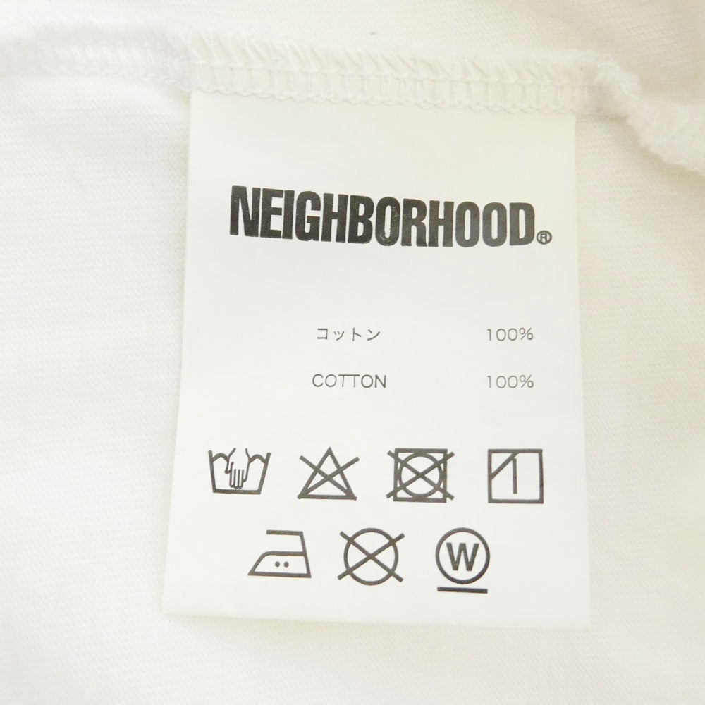 NEIGHBORHOOD ネイバーフッド 20AW 202PCNH-ST11 SURFACE/C-TEE.SS サーフェス 半袖 Tシャツ カットソー オフホワイト系 M【中古】