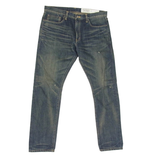 NEIGHBORHOOD ネイバーフッド 17AW 172DCNH-PTM15 WASHED DP NARROW ディープ・ナロー デニム パンツ インディゴブルー系 L【中古】