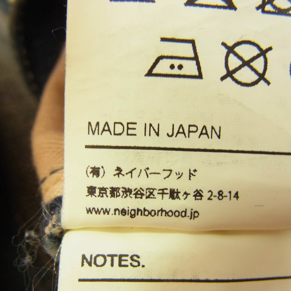 NEIGHBORHOOD ネイバーフッド 17AW 172DCNH-PTM15 WASHED DP NARROW ディープ・ナロー デニム パンツ インディゴブルー系 L【中古】