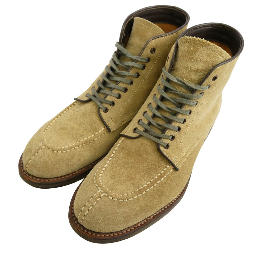 NEIGHBORHOOD ネイバーフッド 16AW 162MKNH-FW02 M-41 W.B.SUEDE レースアップ スエード ブーツ ベージュ系 US9【中古】