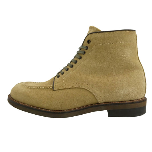 NEIGHBORHOOD ネイバーフッド 16AW 162MKNH-FW02 M-41 W.B.SUEDE レースアップ スエード ブーツ ベージュ系 US9【中古】