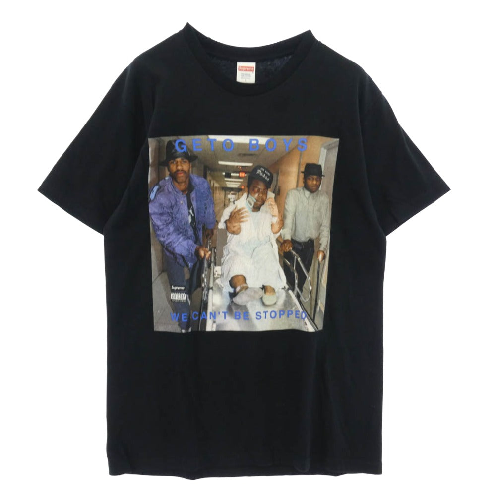 Supreme シュプリーム 17SS × Rap-A-Lot Geto Boys Tee ラップ・ア・ロット・レコード ゲトー・ボーイズ 半袖 Tシャツ ブラック系 L【中古】