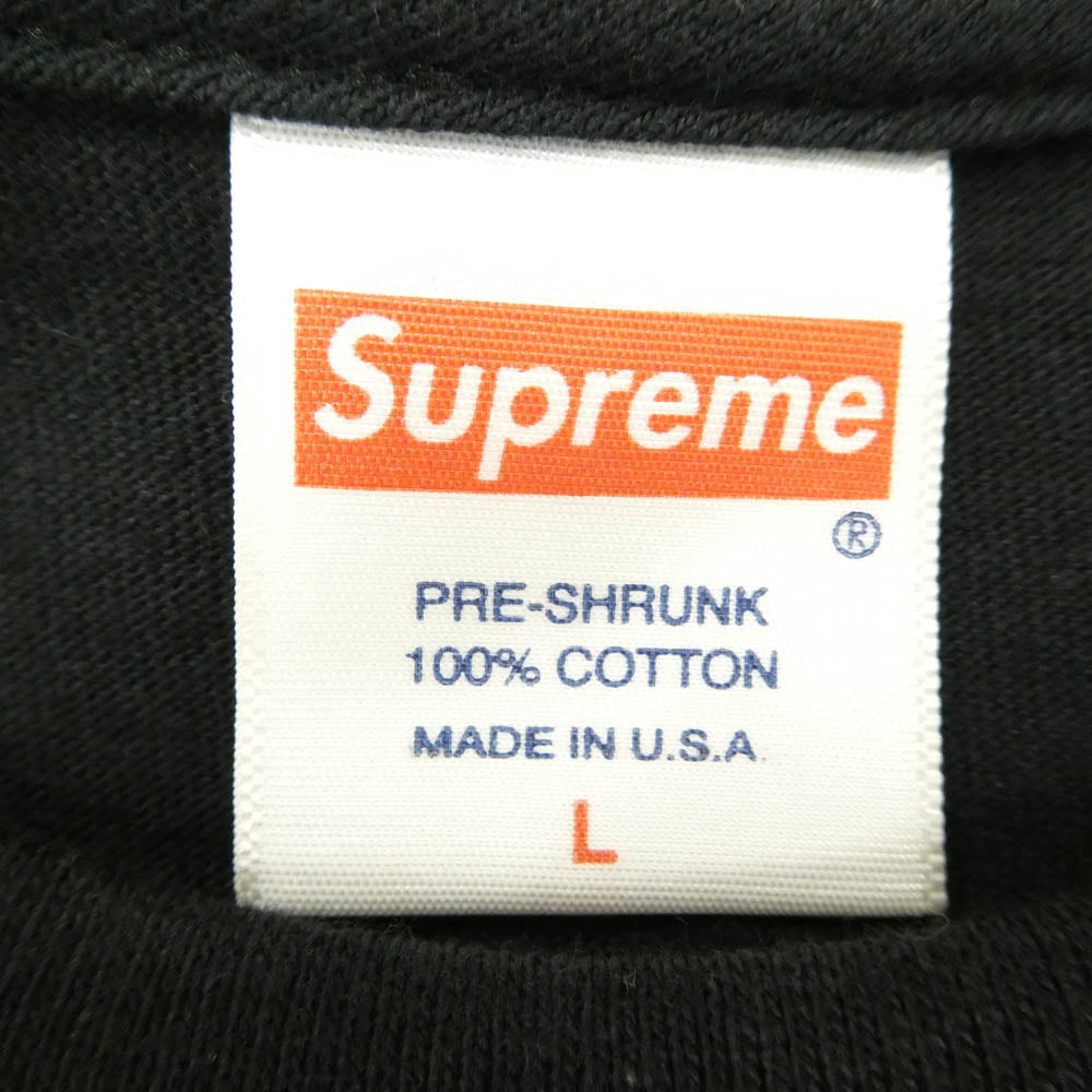 Supreme シュプリーム 17SS × Rap-A-Lot Geto Boys Tee ラップ・ア・ロット・レコード ゲトー・ボーイズ 半袖 Tシャツ ブラック系 L【中古】