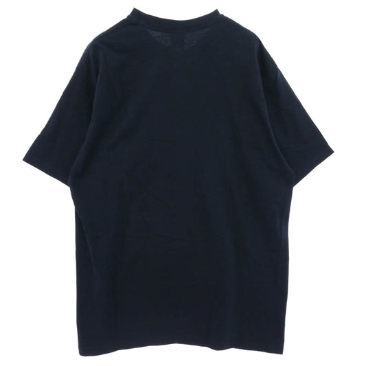 Supreme シュプリーム 21SS Milano Tee ミラノ ロゴ プリント 半袖 Tシャツ ネイビー系 L【美品】【中古】