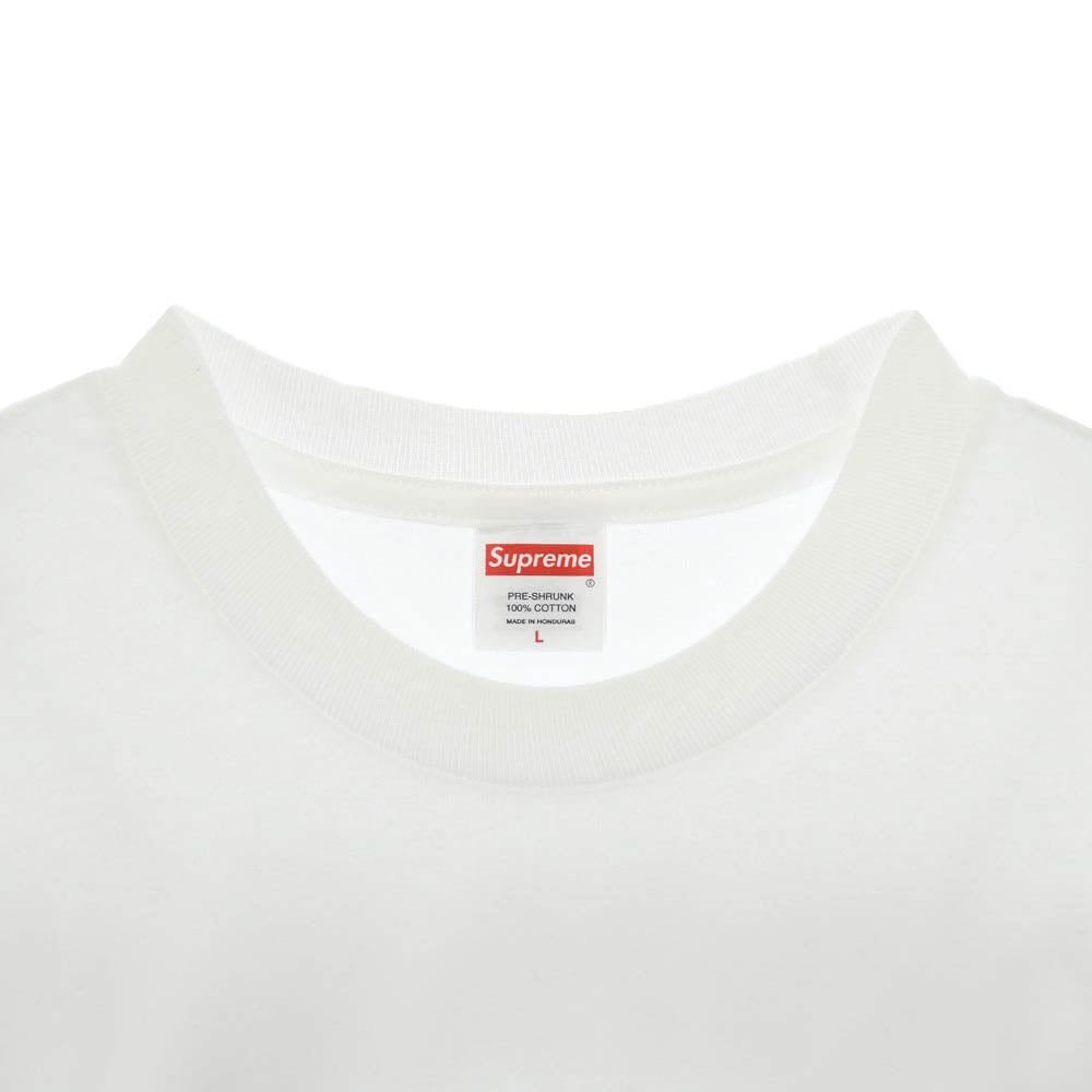 Supreme シュプリーム THRASHER スラッシャー 24AW × THRASHER HAROLD TEE スラッシャー ハロルド フォトプリント 半袖 Tシャツ カットソー ホワイト系 L【美品】【中古】
