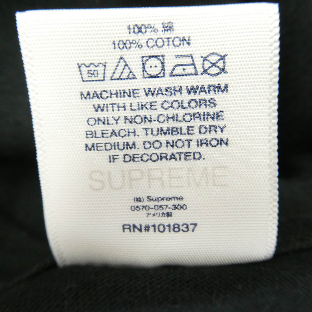 Supreme シュプリーム 22SS Gummo Dot Tee ガンモ 半袖 Tシャツ ブラック系 L【中古】
