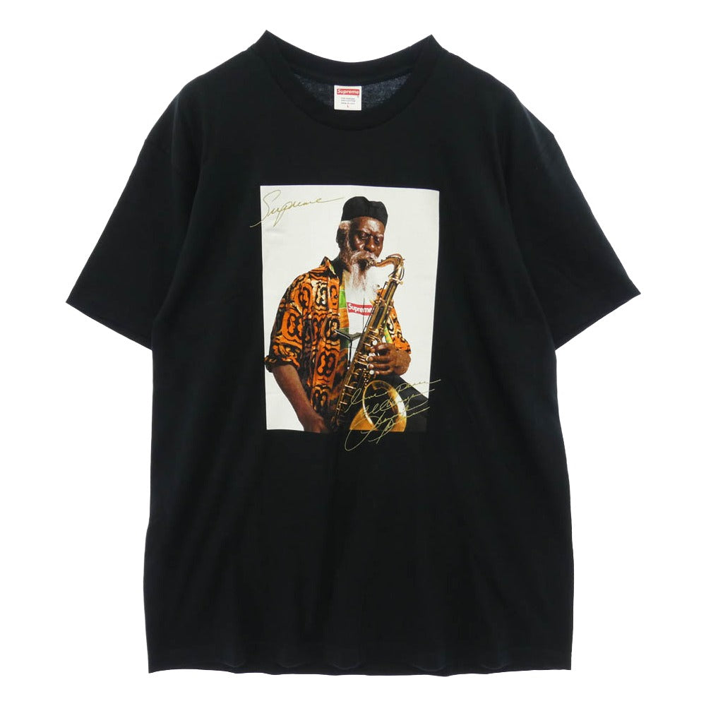 Supreme シュプリーム 20AW Pharoah Sanders Tee ファラオ・サンダース フォトプリント 半袖 Tシャツ ブラック系 L【美品】【中古】