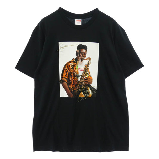 Supreme シュプリーム 20AW Pharoah Sanders Tee ファラオ・サンダース フォトプリント 半袖 Tシャツ ブラック系 L【美品】【中古】
