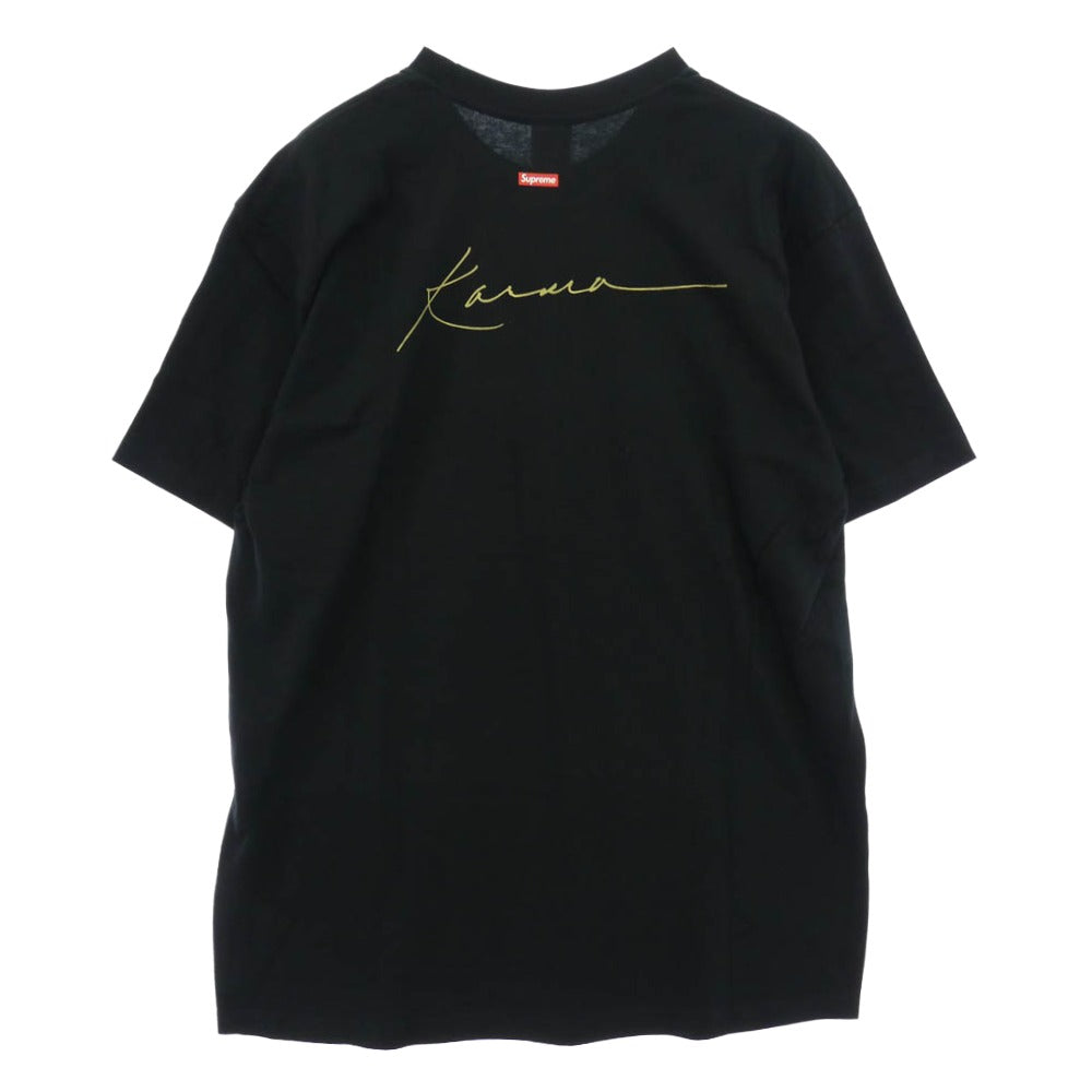 Supreme シュプリーム 20AW Pharoah Sanders Tee ファラオ・サンダース フォトプリント 半袖 Tシャツ ブラック系 L【美品】【中古】