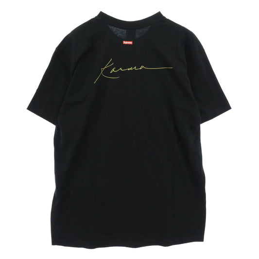 Supreme シュプリーム 20AW Pharoah Sanders Tee ファラオ・サンダース フォトプリント 半袖 Tシャツ ブラック系 L【美品】【中古】