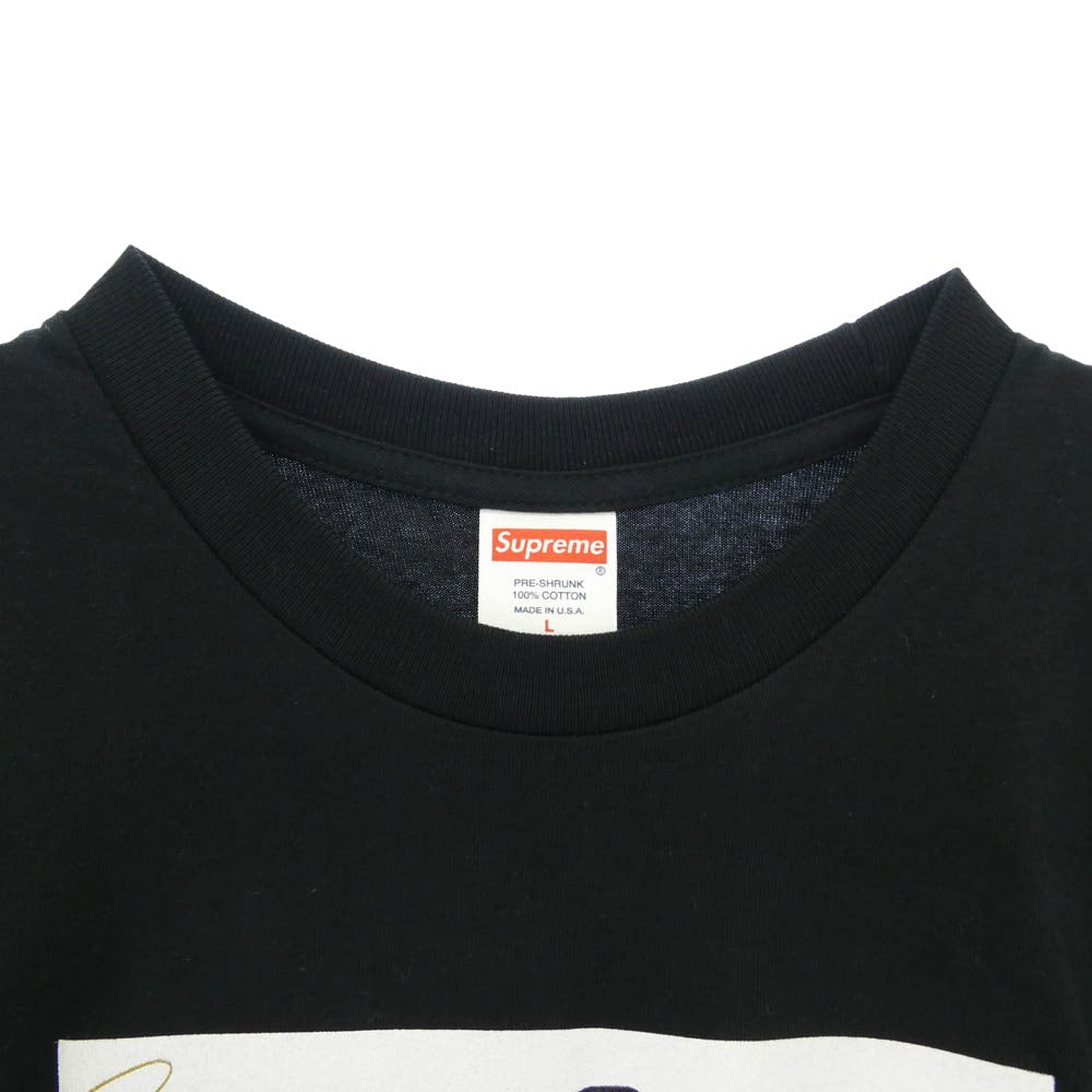Supreme シュプリーム 20AW Pharoah Sanders Tee ファラオ・サンダース フォトプリント 半袖 Tシャツ ブラック系 L【美品】【中古】