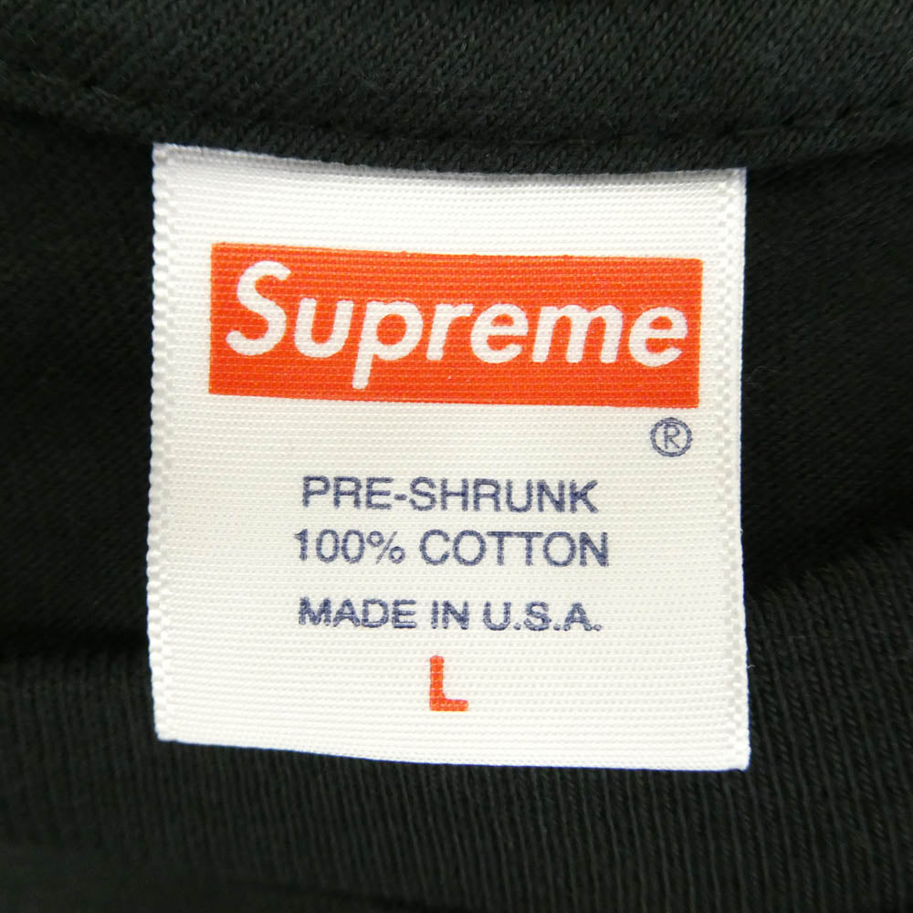 Supreme シュプリーム 20AW Pharoah Sanders Tee ファラオ・サンダース フォトプリント 半袖 Tシャツ ブラック系 L【美品】【中古】