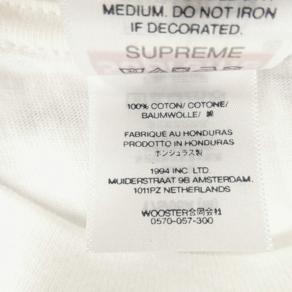Supreme シュプリーム 25AW Wu-Tang Clan RZA Tee ウータンクラン 半袖 Tシャツ カットソー ホワイト系 M【新古品】【未使用】【中古】