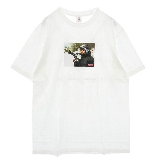 Supreme シュプリーム 25SS × 40 Acres 40エイカーズ Spike Tee フォトプリント スパイク Tシャツ 半袖 カットソー ホワイト系 L【新古品】【未使用】【中古】
