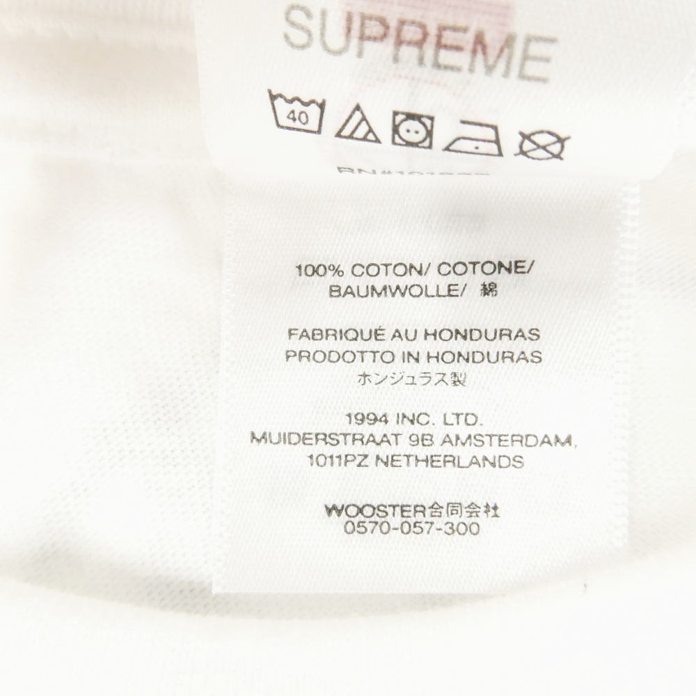 Supreme シュプリーム 25SS × 40 Acres 40エイカーズ Spike Tee フォトプリント スパイク Tシャツ 半袖 カットソー ホワイト系 L【新古品】【未使用】【中古】