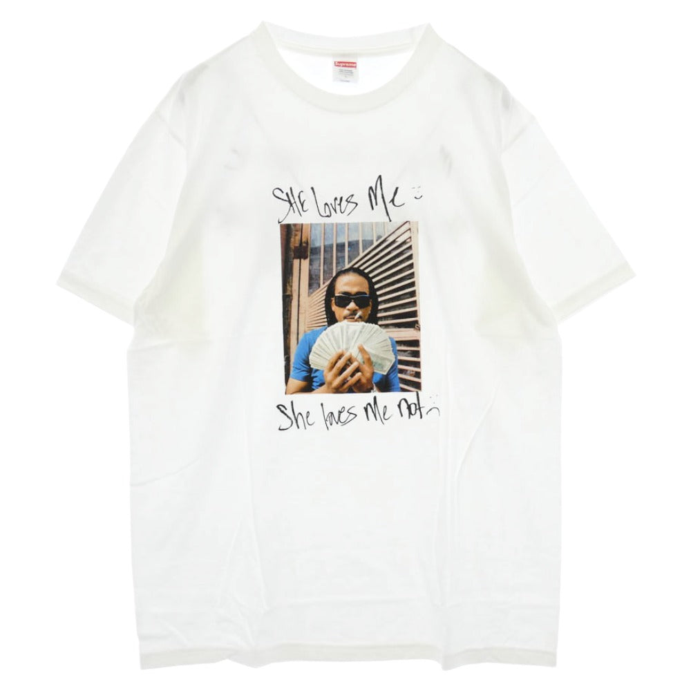 Supreme シュプリーム 25SS Max B Tee マックス B 半袖 Tシャツ カットソー ホワイト系 L【極上美品】【中古】