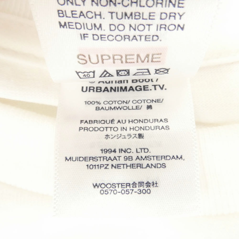 Supreme シュプリーム MARTIN ROSE マーティンローズ 24AW × Martine Rose Lee Scratch Perry Tee マーティンローズ リー スクラッチ ペリー 半袖 Tシャツ カットソー ホワイト系 L【極上美品】【中古】