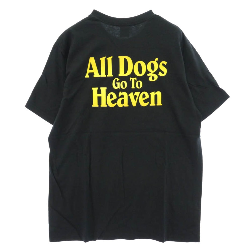 Supreme シュプリーム 25AW All Dogs Go To Heaven Tee オール ドッグス ゴー トゥ ヘブン 半袖 Tシャツ ブラック系 M【新古品】【未使用】【中古】
