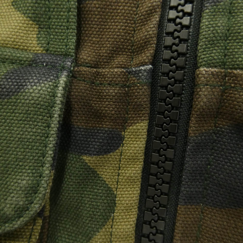 Supreme シュプリーム VANSON バンソン 26SS × Vanson Leathers Cordura Jacket Woodland Camo バンソン レザーズ コーデュラ ウッドランドカモ ジャケット カーキ系 M【極上美品】【中古】