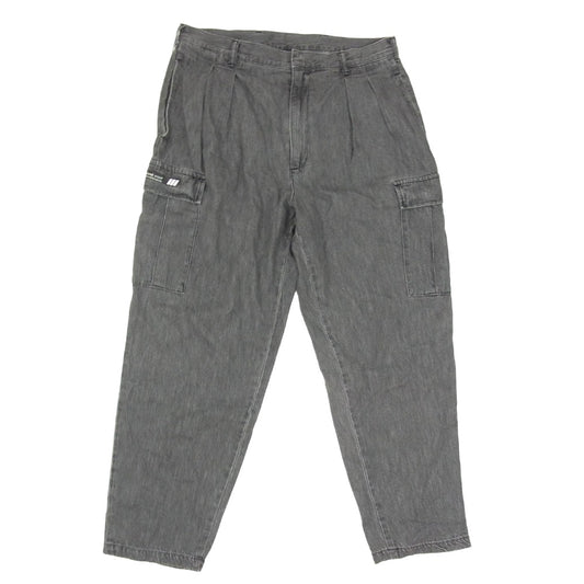 WTAPS ダブルタップス 25SS 251WVDT-PTM04 Milt2301 Trousers Cotton. Denim トラウザーズ コットン デニムパンツ ブラック系 X03【中古】