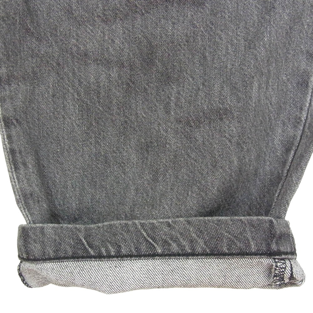 WTAPS ダブルタップス 25SS 251WVDT-PTM04 Milt2301 Trousers Cotton. Denim トラウザーズ コットン デニムパンツ ブラック系 X03【中古】