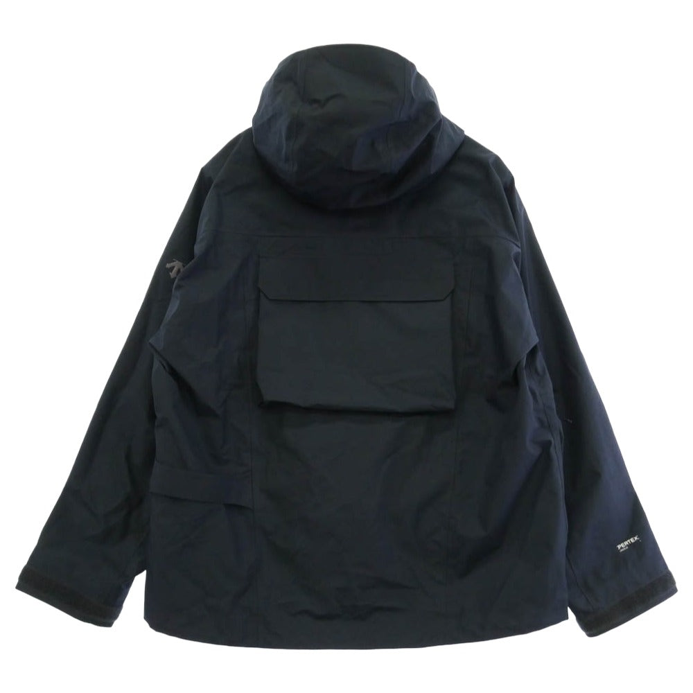 DESCENTE デサント STABRIDGE スタブリッジ DO4FWBAPMB x STABRIDGE スタブリッジ ALLTERRAIN 81 オルテライン World Tour Jacket ワールドツアー フーデッド ジャケット ダークネイビー系 O【中古】