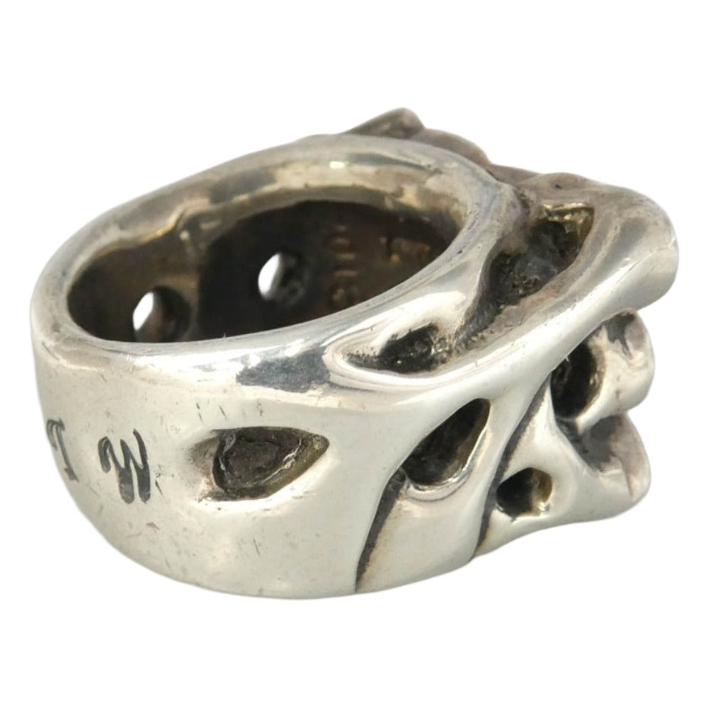 TRAVIS WALKER トラヴィスワーカー 販売証明書付属 LA RING リング シルバー系 約17.5号【中古】