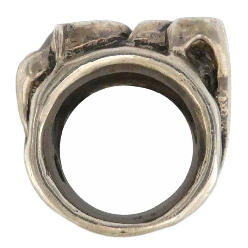 TRAVIS WALKER トラヴィスワーカー 販売証明書付属 LA RING リング シルバー系 約17.5号【中古】