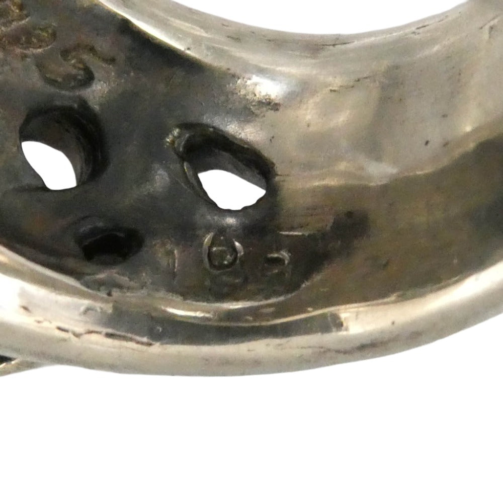 TRAVIS WALKER トラヴィスワーカー 販売証明書付属 LA RING リング シルバー系 約17.5号【中古】