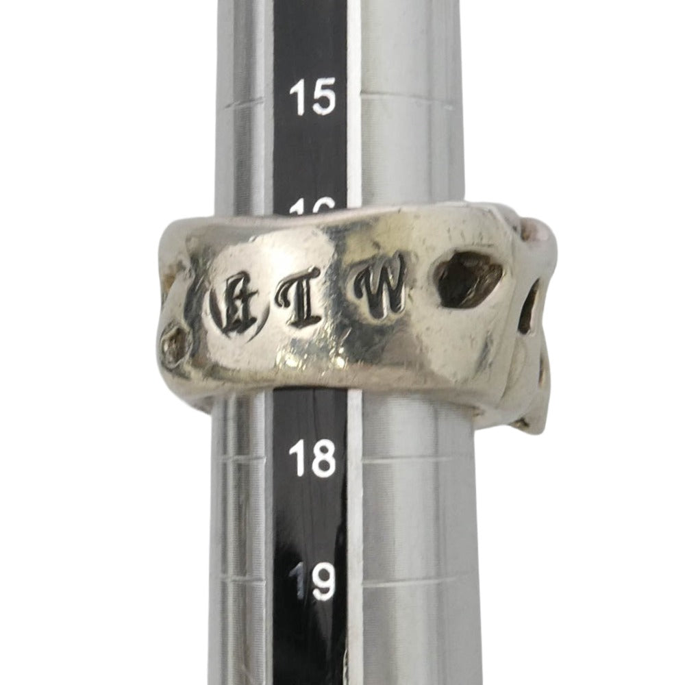 TRAVIS WALKER トラヴィスワーカー 販売証明書付属 LA RING リング シルバー系 約17.5号【中古】