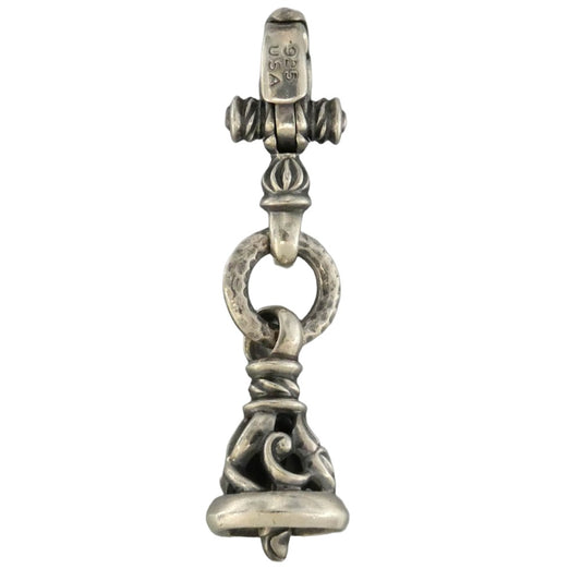 LONE ONES ロンワンズ クレーンベル キークラスプ M ペンダント トップ シルバー系【中古】