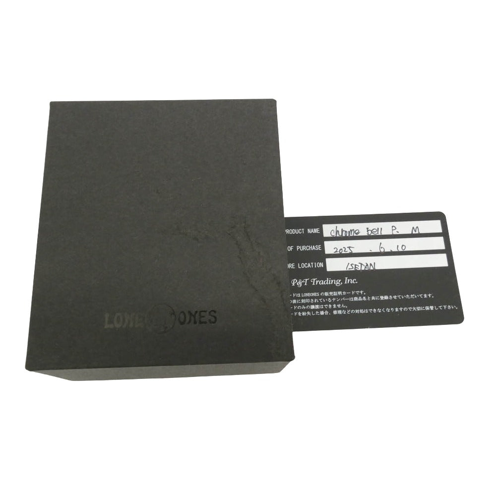 LONE ONES ロンワンズ 販売証明書付属 Chrome Bell Medium クロム ベル ペンダント M シルバー系【中古】