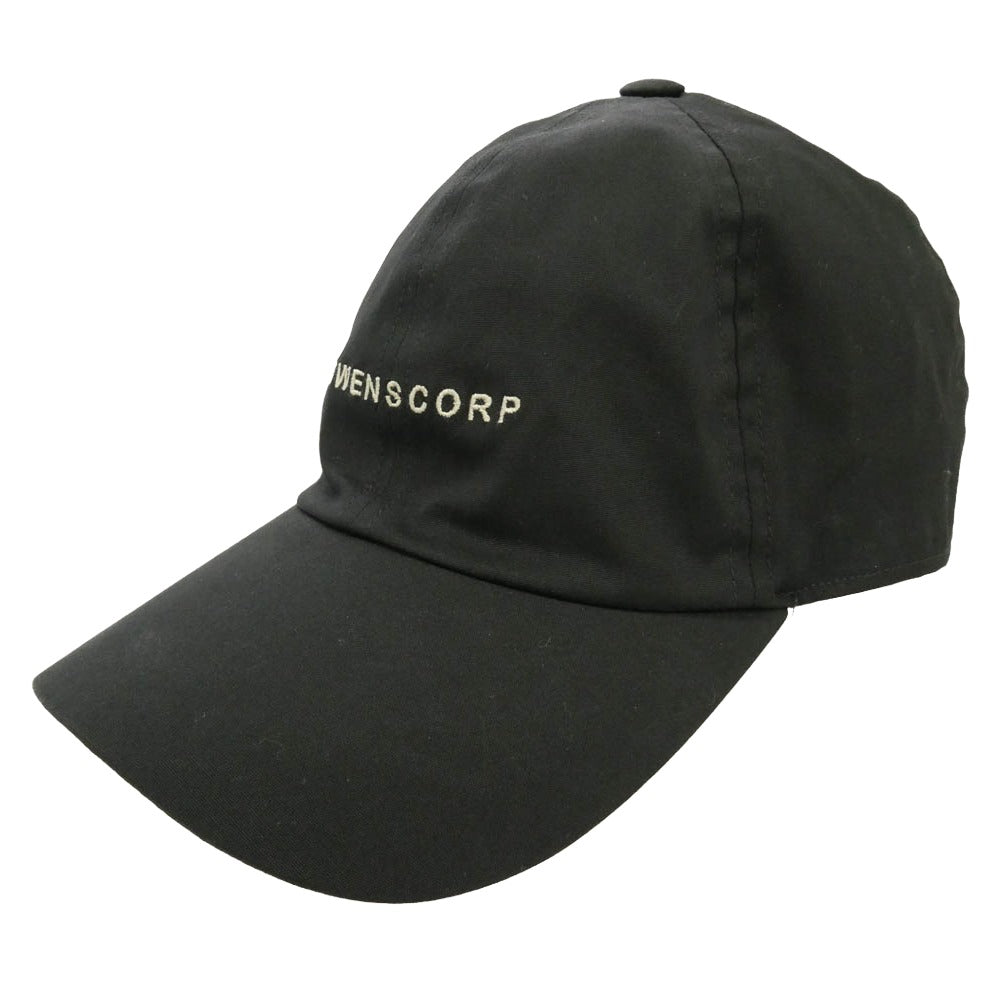 Rick Owens リックオウエンス 25AW RA02E0700-TEEM7 OWENSCORP BASEBALL CAP オウエンスコープ 6パネル キャップ ブラック系【中古】