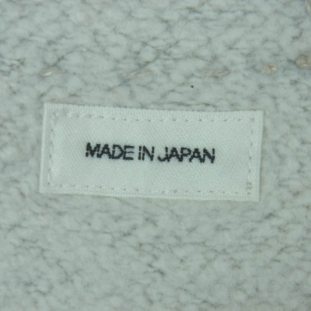 VISVIM ビズビム 25SS 0125105010026 COURT SWEAT S/S コート 半袖 スウェット グレー系 ネイビー系 1【中古】