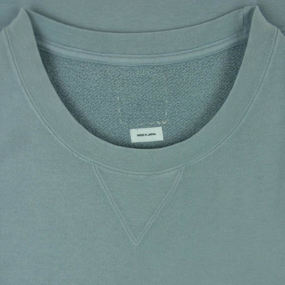 VISVIM ビズビム 25SS 0125105010020 MONDO SWEAT S/L DMGD ダメージ加工 スリーブレス ノースリーブ スウェット ライトブルー系 LT.GREEN 1【美品】【中古】