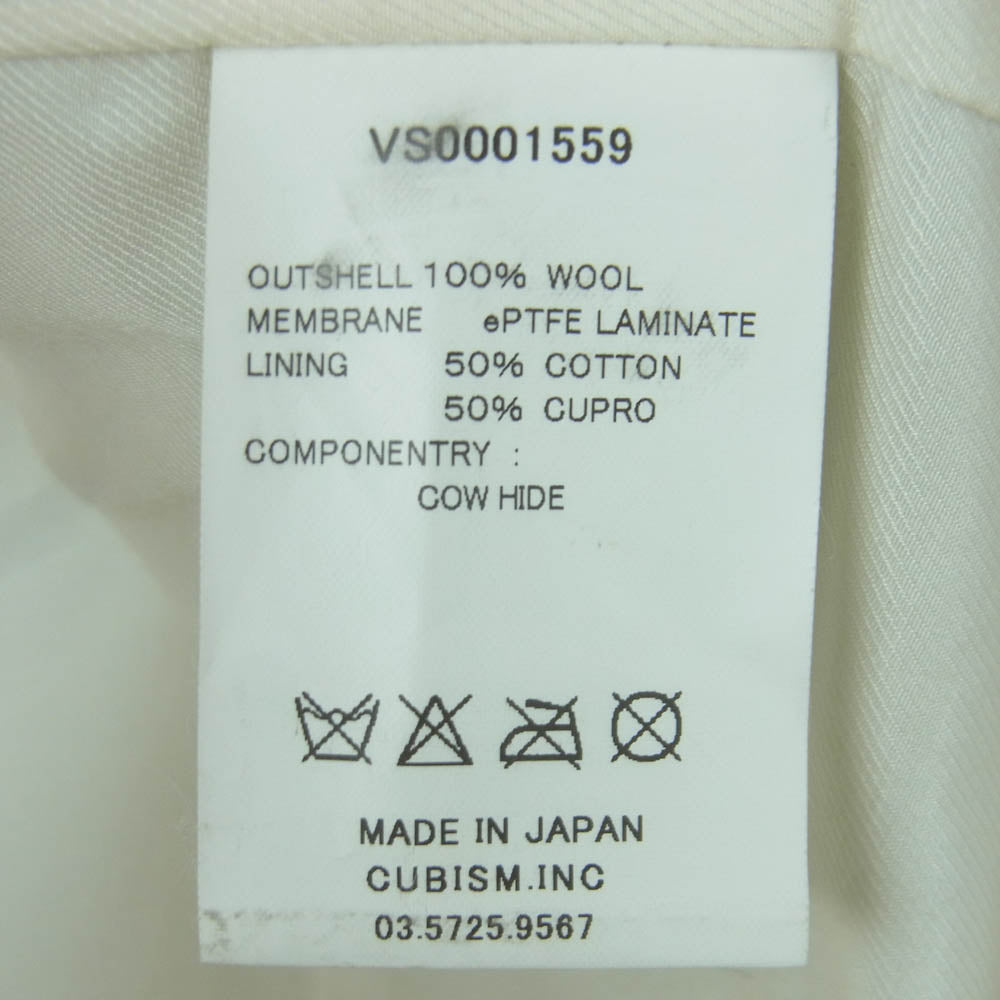 VISVIM ビズビム VS0001559 HARRIS TWEED ハリスツイード GORE-TEX ゴアテックス ORION TWEED JACKET オリオン ツイード ウール ジャケット レッド系 ブルー系 S【中古】