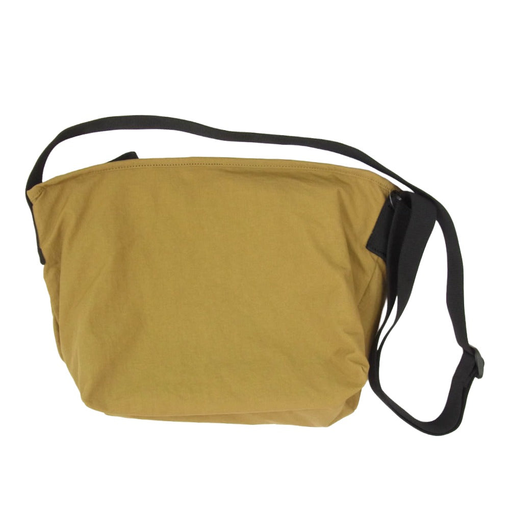 Manhattan Portage マンハッタンポーテージ TWSF-7327JP STANDARD MESSENGER BAG XS MGNT NYLON TUSSAH Beige ナイロンタッサー スタンダード メッセンジャーバッグ ショルダーバッグ ブラウン系【中古】