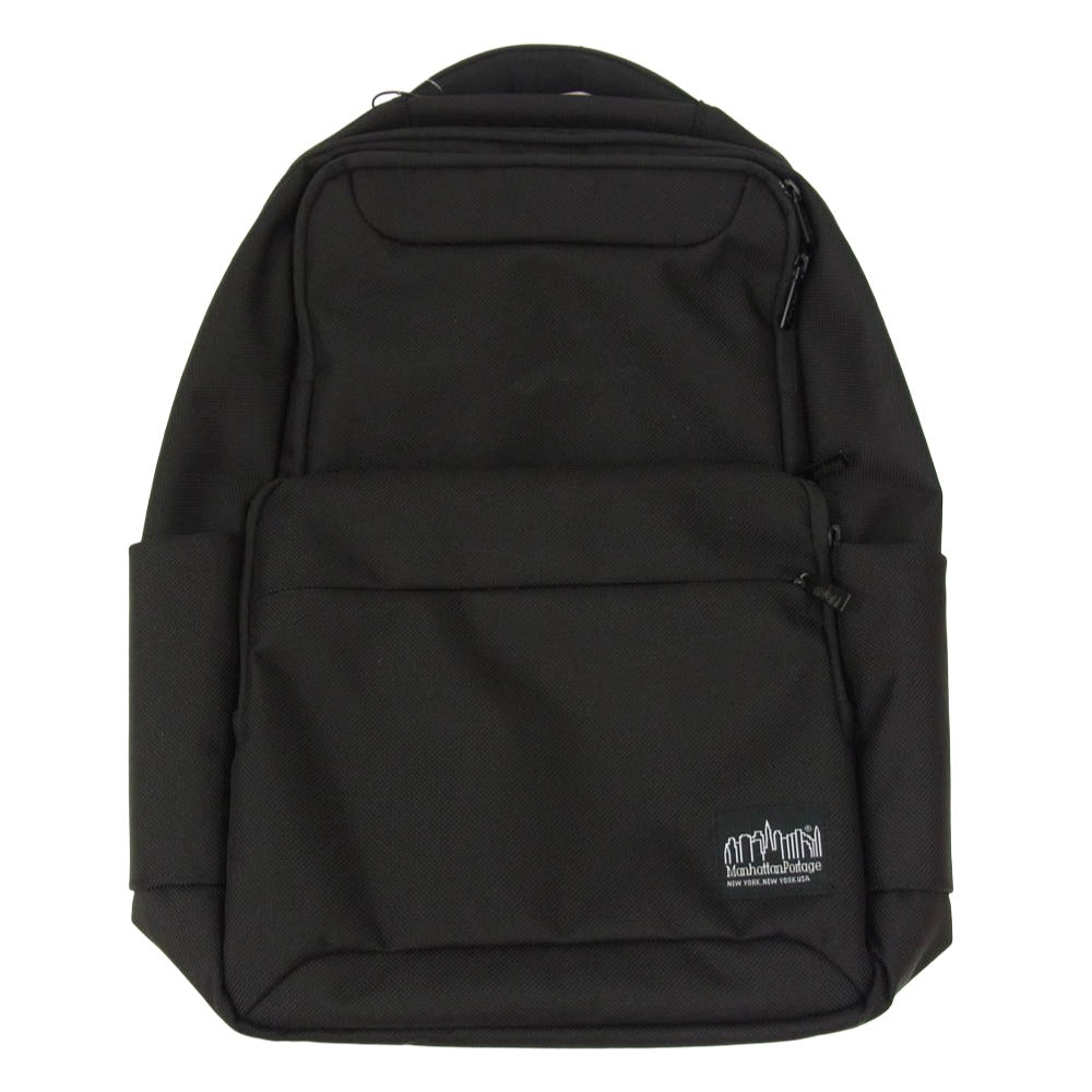 Manhattan Portage マンハッタンポーテージ MP2265BL BLACK LABEL ブラックレーベル BREUER BACKPACK ブリュワー バックパック リュックサック ブラック系【美品】【中古】