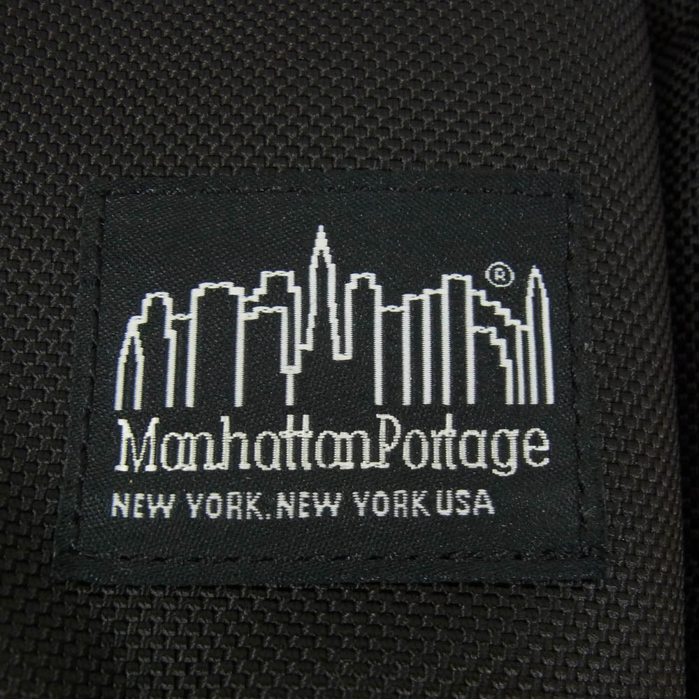 Manhattan Portage マンハッタンポーテージ MP2265BL BLACK LABEL ブラックレーベル BREUER BACKPACK ブリュワー バックパック リュックサック ブラック系【美品】【中古】