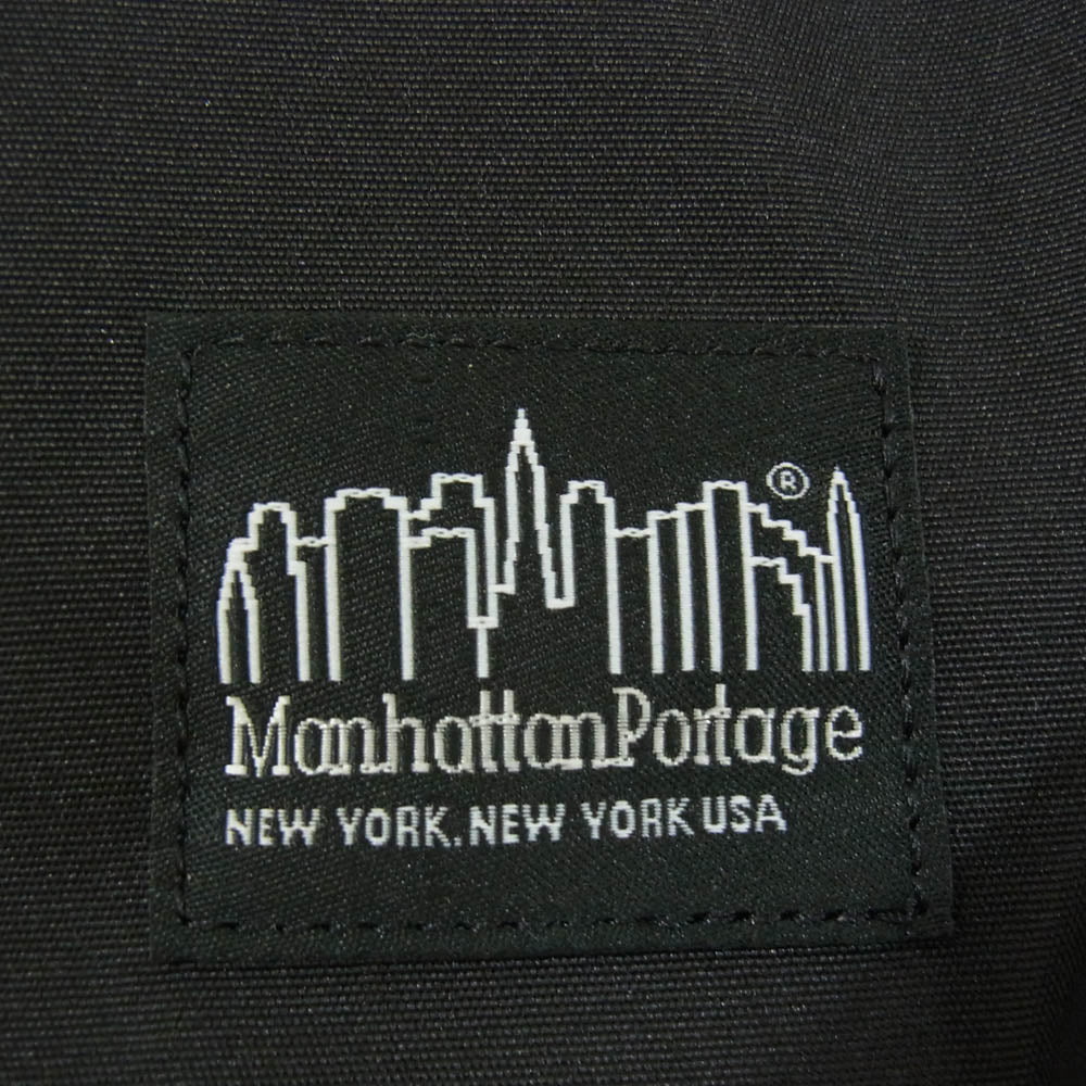 Manhattan Portage マンハッタンポーテージ PCMP1277-305PBL BLACK LABEL ブラックレーベル STUYTOWN BACKPACK CORDURA 305P コーデュラナイロン バックパック リュックサック ブラック系【極上美品】【中古】