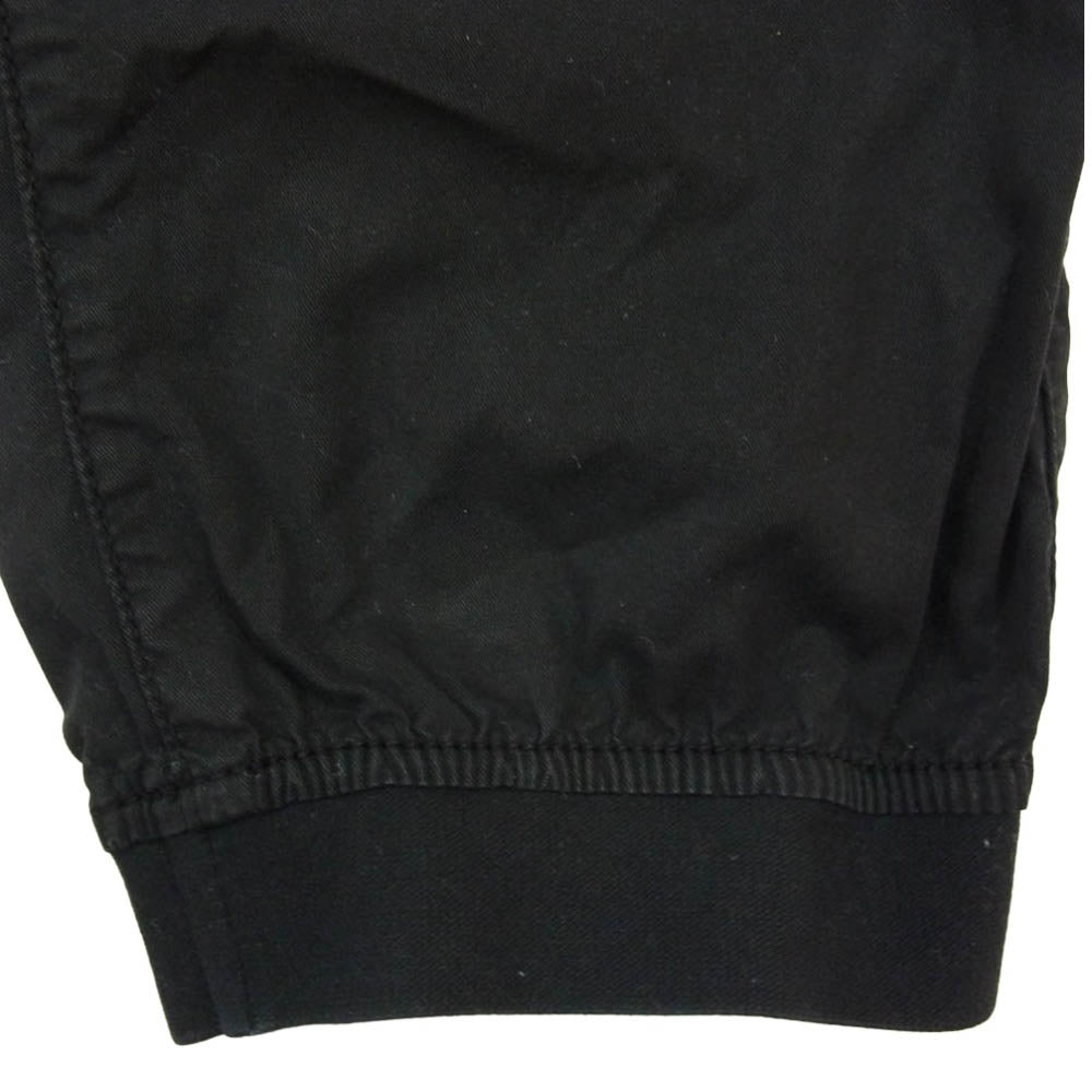 STONE ISLAND ストーンアイランド 25SS K2S153100031 S0010 SUPIMA COTTON TWILL STRETCH TC コットン ツイル カーゴ パンツ ブラック系 33【中古】